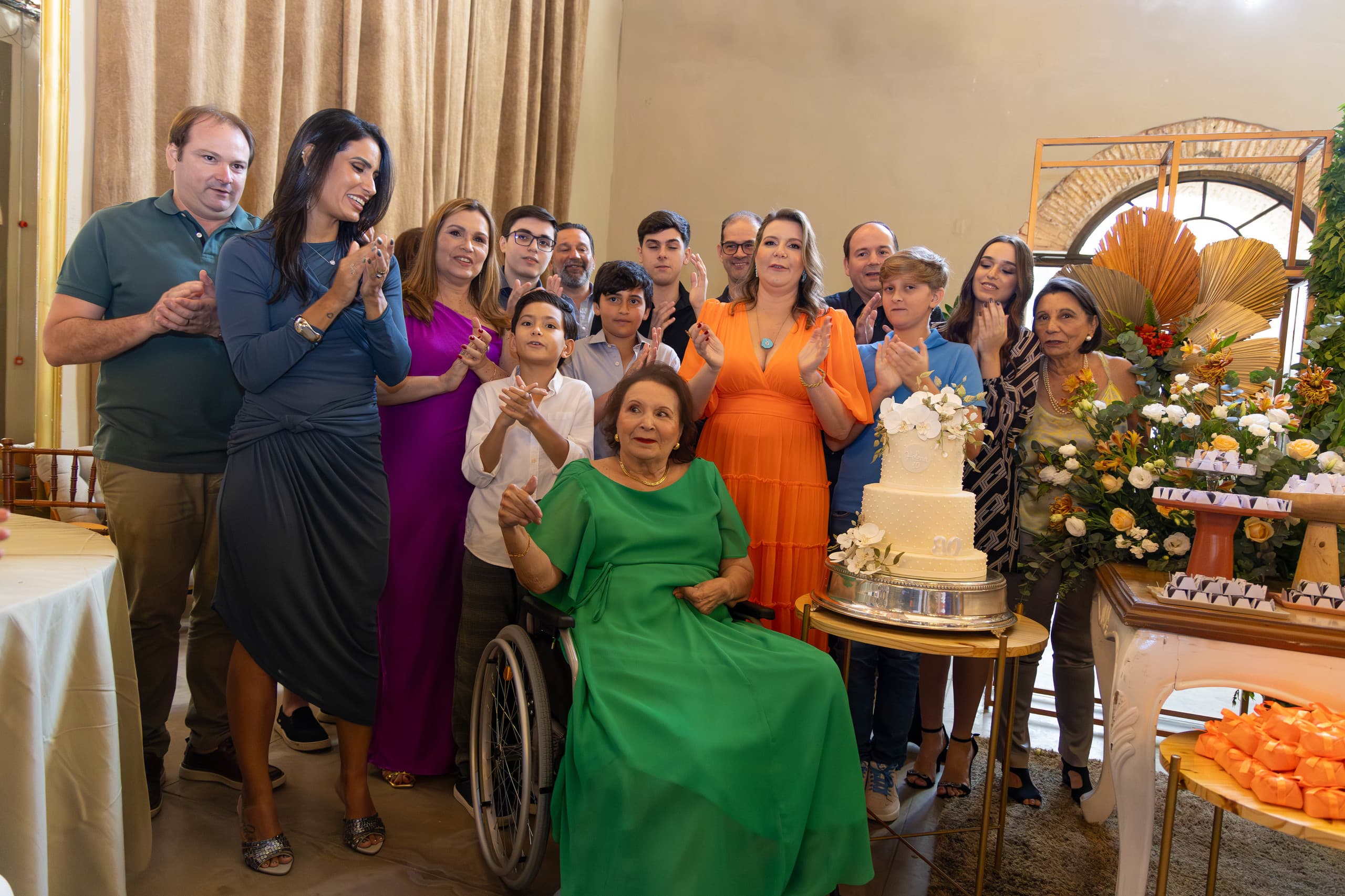 Aniversário - Helena 80 anos